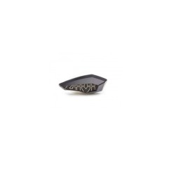 Ricambio coppia placchette adesive anodizzate nero GIVI Z2454BR per slider SLD01