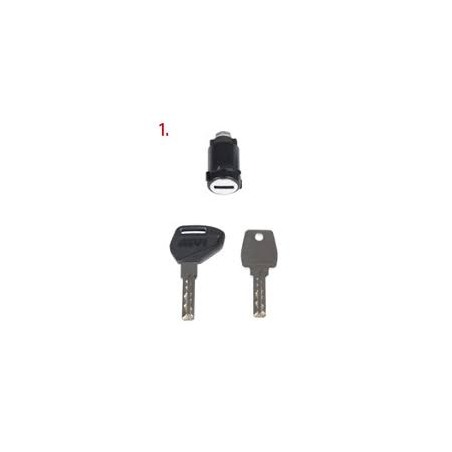 Givi XP01PBA valigia espandibile XSpace Monokey nera e serraura SLR101
