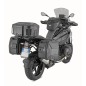 Givi Xspace coppia valigie Monokey nere con 3 serrature stessa chiave