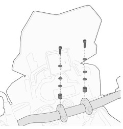 01SKITK Kappa viteria specifica per Smart Bar KS900A o lo Smart Mount KS901A