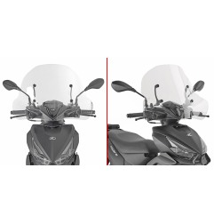 Givi 6135A parabrezza trasparente Kymco Micare 125