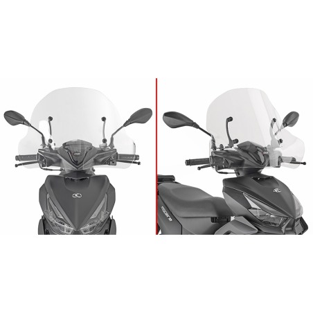Givi 6135A parabrezza trasparente Kymco Micare 125