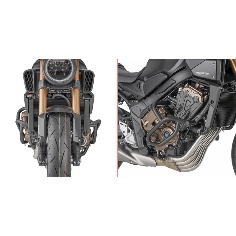 Kappa KN1185 paramotore tubolare Honda CB 650 R dal 2024 E-Clutch Kappa KN1185 paramotore tubolare Honda CB 650 R dal 2024 E-Clutch