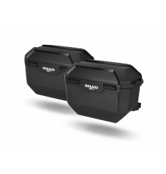 Shad TR27 Coppia Valigie laterali Terra Nere apertura superiore