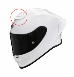 Presa aria superiore Scorpion 99-943-08 per EXO-R1 Bianco perla SOLID