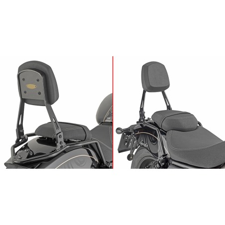 Givi TS9770B schienalino nero Benda Chinchilla 500 dal 2025
