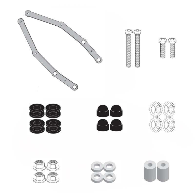 Givi D9267KIT attacchi parabrezza Voge SR1 125 dal 2023 Givi D9267KIT attacchi parabrezza Voge SR1 125 dal 2023