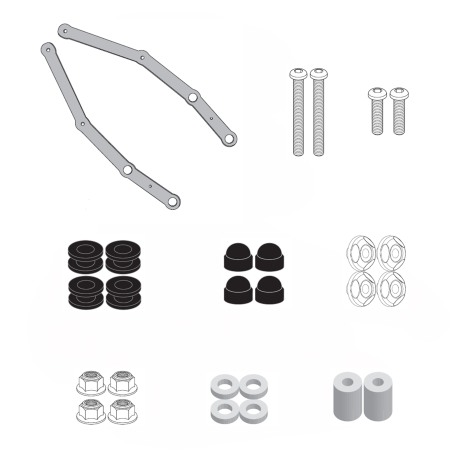 Givi D9267KIT attacchi parabrezza Voge SR1 125 dal 2023