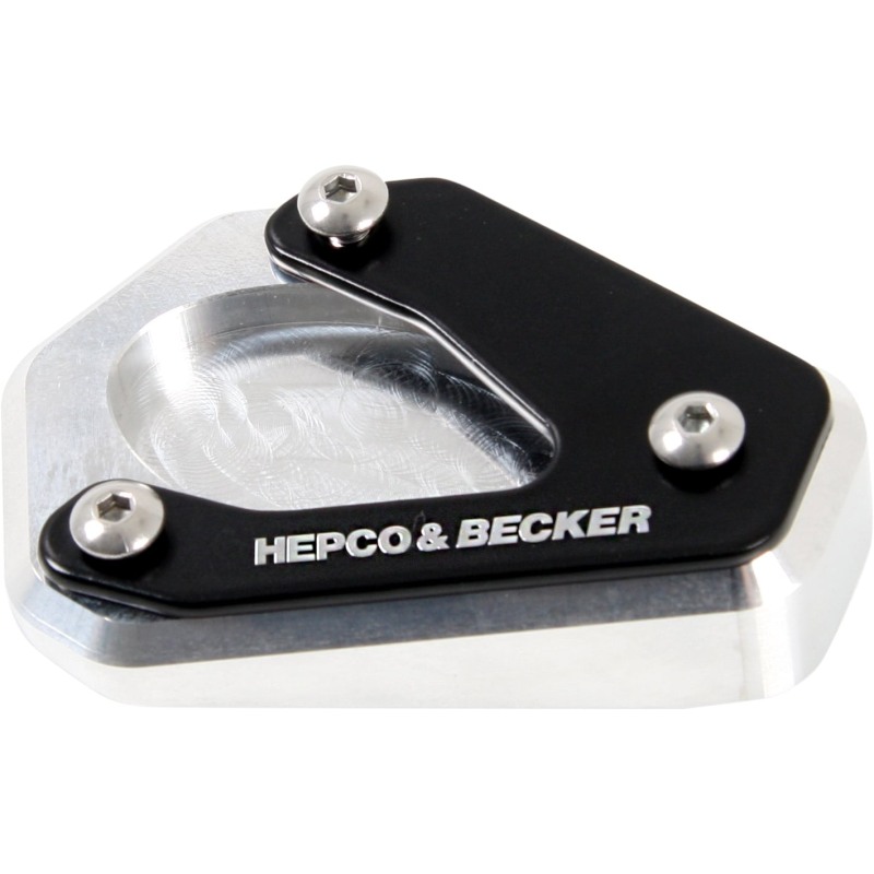 Hepco e Becker 42112559 00 91 Piastra Cavalletto Argento/nero Per Kawasaki Z 900 Rs / Se / Black Ball Edition Dal 2026