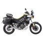 Hepco e Becker 6517599 00 01 01 40 Set Portavaligie Laterale Con Valigie Xplorer Nere Per Aprilia Tuareg 660 Dal 2022 Al 2024