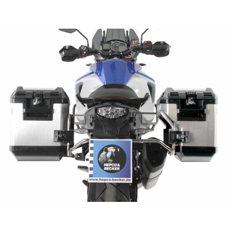 Hepco e Becker 6517563 00 22 00 40 Kit Portavaligie Laterali Inox Con Valigie Xplorer Per Ktm 1090 Adventure R Dal 2017 Al 2018