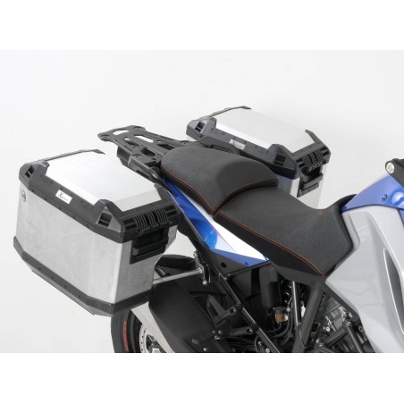 Hepco e Becker 6517563 00 22 00 40 Kit Portavaligie Laterali Inox Con Valigie Xplorer Per Ktm 1090 Adventure R Dal 2017 Al 2018