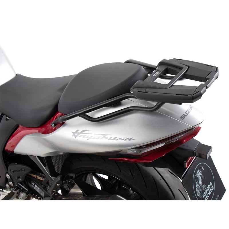 Hepco e Becker Portabauletto Easyrack Nero Per Suzuki Gsx 1300 R Hayabusa Dal 2021, In Alluminio E Acciaio