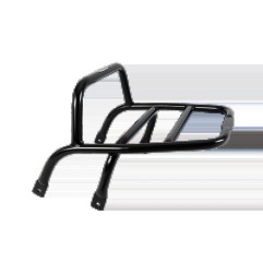 Hepco e Becker 650168 01 01 Portapacchi Tubolare Nero Per Honda Xl 600 Lm Dal 1985 Al 1986