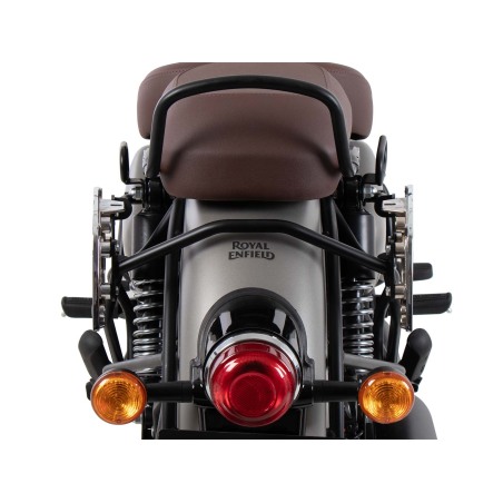 Hepco e Becker Portaborse Laterale C-bow Cromato Per Royal Enfield Classic 350 Dal 2022
