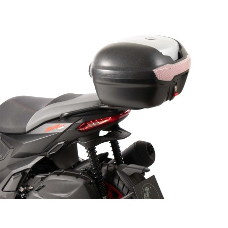 Hepco e Becker 6507648 01 01 089 si Bauletto Journey 40 Nero/argento Con Portapacchi Per Aprilia Sr Gt 125/200/sport Dal 2022