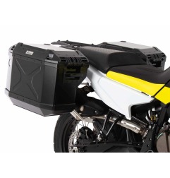 Hepco e Becker 6517634 00 22 01 40 Portavaligie Laterale Xplorer Acciaio Inox E Nero Per Husqvarna Norden 901 / Expedition Dal 2