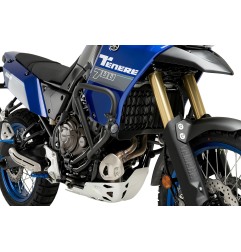 Puig Racing 22545N Barre Protezione motore Per Yamaha Tenere 700, Tenere 700 Rally Edition Nero