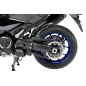Puig Racing 22670 Parafango Posteriore Per Yamaha T-max 560 Carbon Look O Nero Opaco
