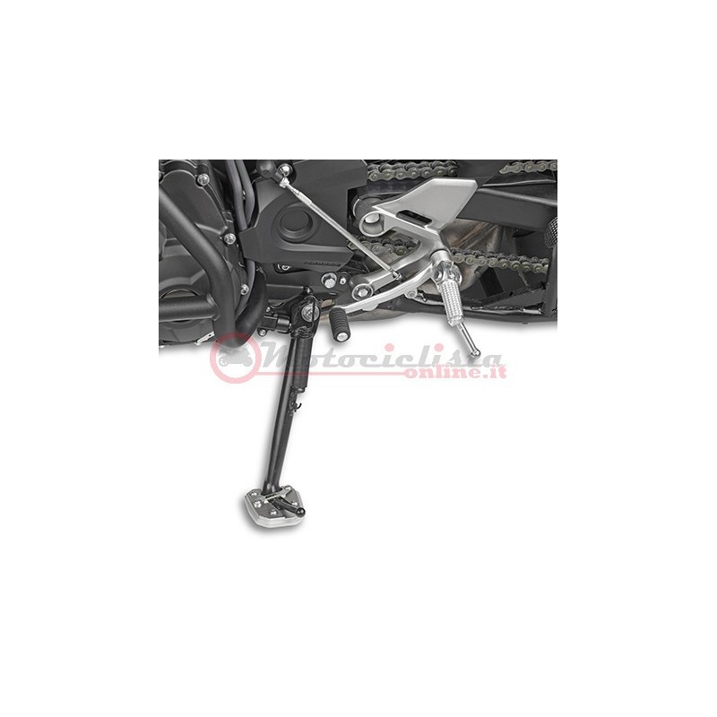 Kappa Estensione Piedino Cavalletto Laterale In Alluminio Per Kawasaki Versys 650 (2010-2015) - Made In Italy, Singolo