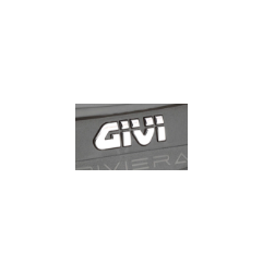 Givi Z229XCSR Logo cromato satinato per bauletti V58 Maxia 5, V46, V45, E455, B45, E340, C30