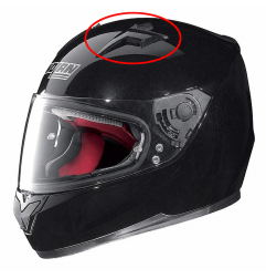 Prese aria superiori nero lucido Nolan WAB2V00000148 per casco integrale N64