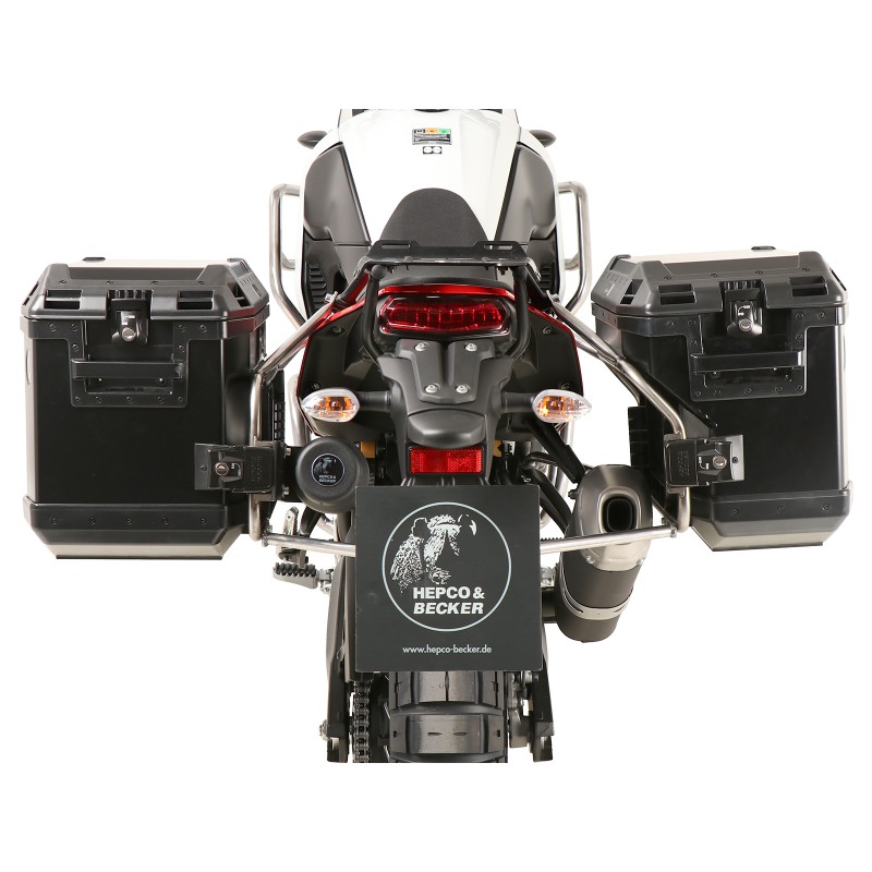Hepco e Becker 6514579 00 22 01 40 Set Portavaligie Xplorer 40+37 L Nero Per Yamaha Ténéré 700 World Raid/rally Dal 2022 Al 2024