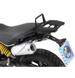 6527566 01 01 Hepco e Becker Attacco Alurack nero per bauletto per Ducati Scrambler 1100 2018