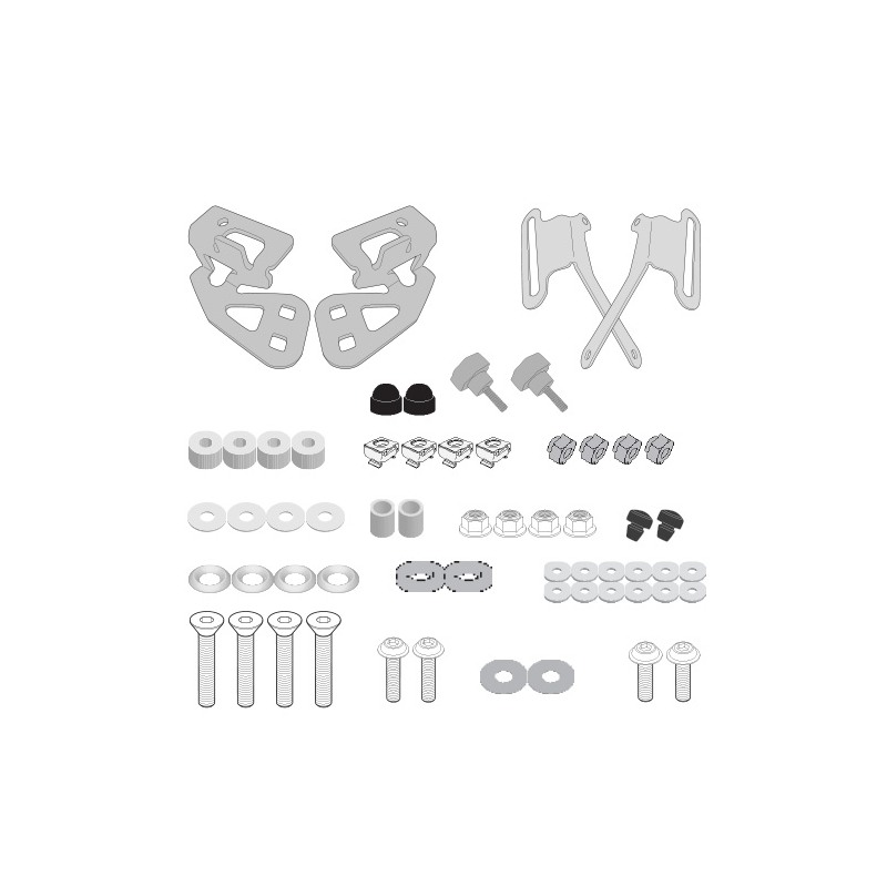 D2139KIT Givi Kit di attacchi specifico per 2139DT D2139KIT Givi Kit di attacchi specifico per 2139DT