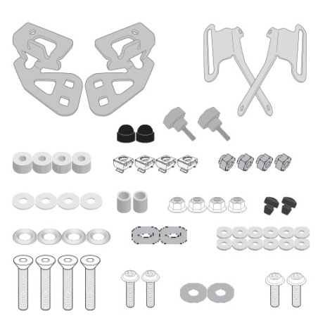 D2139KIT Givi  Kit di attacchi specifico per 2139DT
