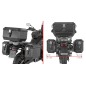 Kappa KLO9230MK portavaligie Monokey CF Moto MT-X 800 e 1000 Kappa KLO9230MK portavaligie Monokey CF Moto MT-X 800 e 1000