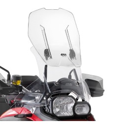 Givi AF5110B Cupolino Scorrevole Airflow Trasparente Per BMW F 800 GS Adventure Dal 2013 Al 2018