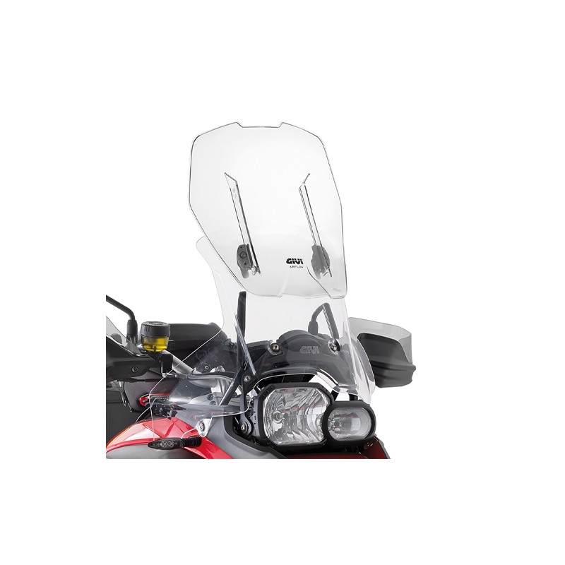 Givi AF5110B Cupolino Scorrevole Airflow Trasparente Per BMW F 800 GS Adventure Dal 2013 Al 2018
