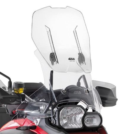 Givi AF5110B Cupolino Scorrevole Airflow Trasparente Per BMW F 800 GS Adventure Dal 2013 Al 2018
