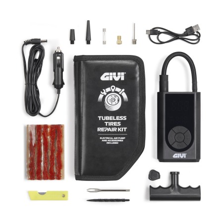 Givi S451 kit ripara gomme moto con compressore incluso