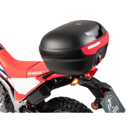 Hepco e Becker 6509535 01 01 089 bl Set Bauletto Journey Nero E Portabauletto Per Honda Crf 300 Rally Dal 2021