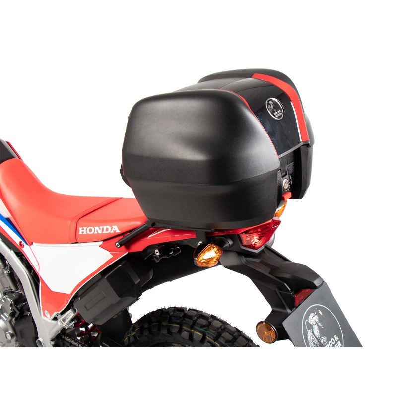 Hepco e Becker 6509535 01 01 206 Set Topcase Journey 29 L E Portabauletto In Polipropilene Nero Per Honda Crf 300 Rally Dal 2021