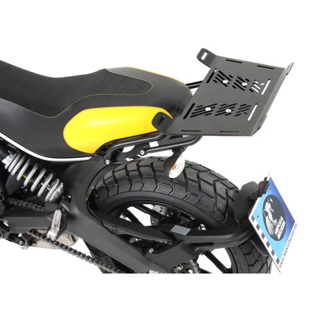 Hepco e Becker Estensione Portapacchi Nera Per Ducati Scrambler 800 Dal 2015 Al 2018