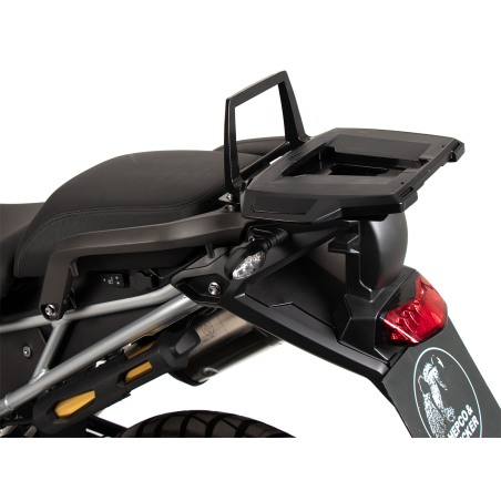 Hepco e Becker Portapacchi Alurack Nero Per Triumph Tiger 1200 Gt/gt Pro/rally Pro Dal 2022