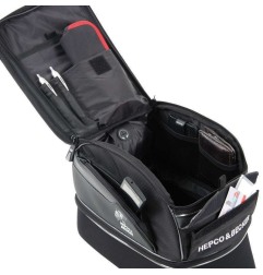 Hepco & Becker 640800 00 01 Borsa da serbatoio Street tourer L nero espandibile da 14-19 litri