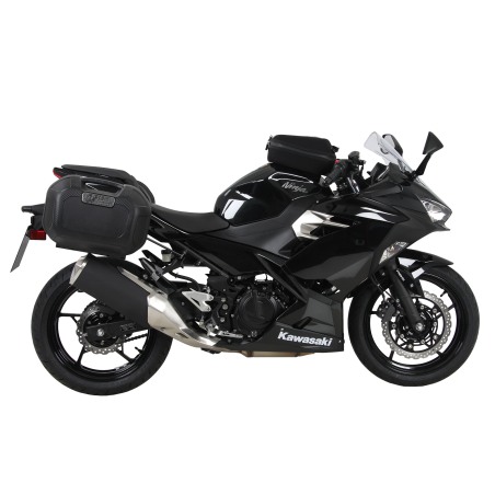 Hepco e Becker Anello Serbatoio Basic In Argento Per Kawasaki Ninja 400 Dal 2018 Al 2021