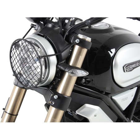 7007566 00 01 Hepco e Becker Griglia faro anteriore per Ducati Scrambler 1100 2018