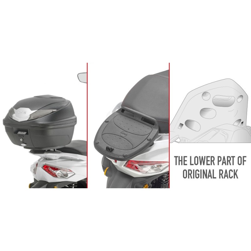 Givi SR7059 Attacco per bauletto Monolock specifico per SYM HD 300 (19)