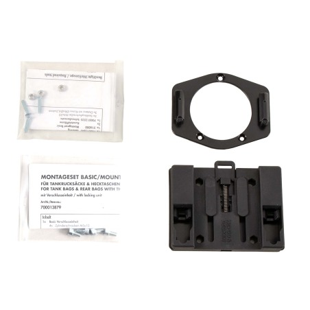 Hepco e Becker 516545 00 01 Anello Serbatoio Basic Nero Per Moto Guzzi V 7 Ii Dal 2015 Al 2016