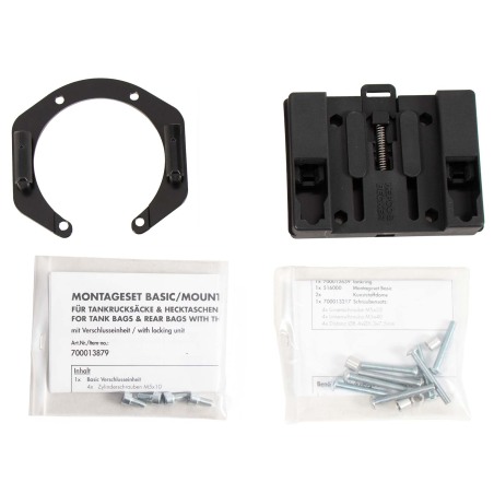 Hepco e Becker 516646 00 01 Anello Serbatoio Basic Con Controsupporto Per Bmw K 1300 Gt Dal 2009 Al 2016