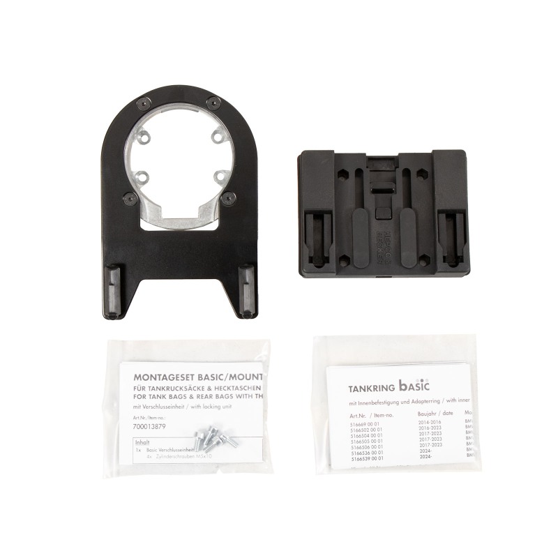 Hepco e Becker Anello Serbatoio Basic Nero Per Bmw R Ninet Pure Dal 2017 Al 2023