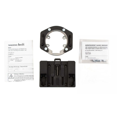 Hepco e Becker 516670 00 01 Anello Serbatoio Basic Nero Per Bmw S 1000 R Dal 2014 Al 2020