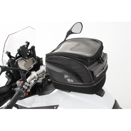 Hepco e Becker 516675 00 01 Anello Serbatoio Basic Nero, Blocco Meccanico, Per Bmw S 1000 Xr Dal 2015 Al 2019