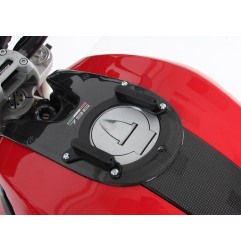 Hepco e Becker 516713 00 01 Anello Serbatoio Basic Con Unità Di Blocco, Nero, Per Ducati Monster 1100/s Dal 2009 Al 2010