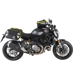 Hepco e Becker Anello Serbatoio Basic Nero Per Ducati Monster 821 Dal 2018 Al 2020
